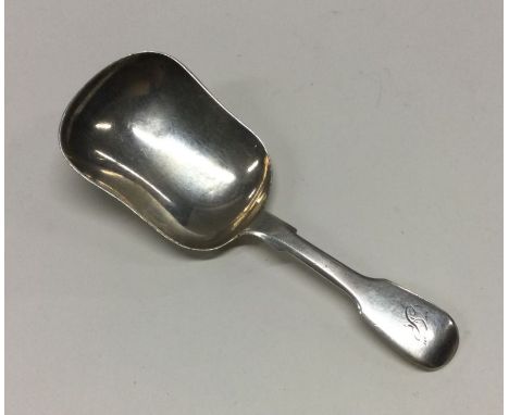 A Victorian silver caddy spoon. London 1846. By Charles Boyton. Approx. 10 grams. Est. £40 - £60.