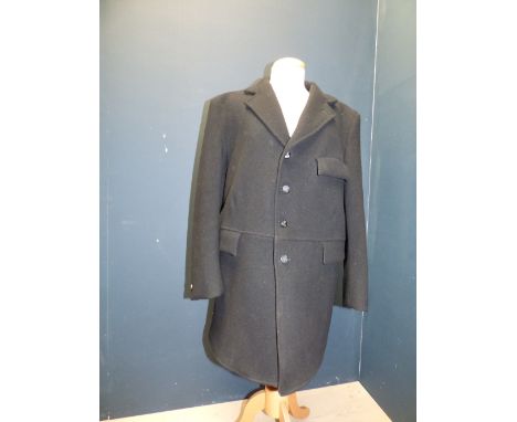 Black hunting jacket by R H Mears Ltd with Mendip farmers hunt buttons