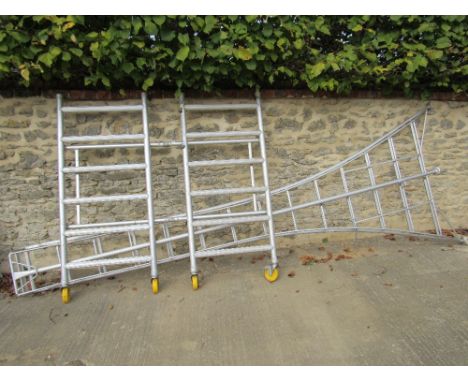 Tools: Youngman aluminium scaffold tower platform for gardening or DIY