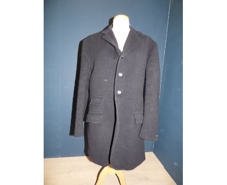 Gents good quality black hunting coat by W&H Gidden, with VWH hunt buttons 
