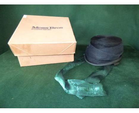 Ladies (side-saddle) hunting top hat by Moss Bross