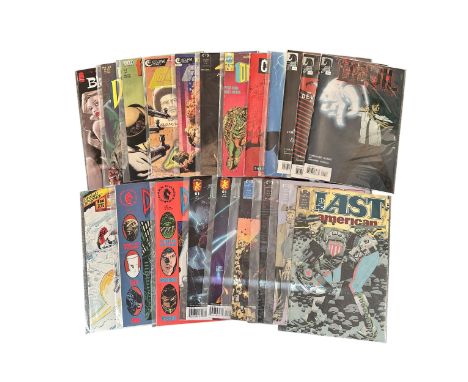 Selection Of Independent Comics to include: Dark Horse Comics Devil 2010 Nos 1, 3, 4 of set of 4: Epic Comics The Last Americ