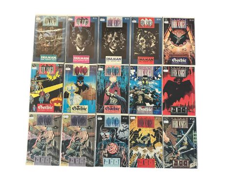 Dc Comics Batman Legends Of The Dark Knight Canada 1989-1997 Nos 2-15, 17, 18, 21, 86-93. Note two No12. Legends Of The Dark 