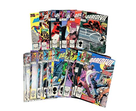 Marvel Daredevil Comics x31. Issues 201-211,213,215-220,250-253-256-259,261 Annual #4 and other Daredevil comics some duplica