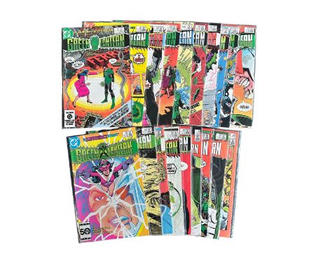 DC Comics Green Lantern 1984-1986 Nos 180-187, 189-200. All 20 comics are bagged F/NM.