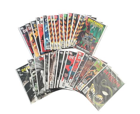 DC Batman Detective Comics 1999-2007 Nos 728-736, 804-825. All 30 comics are bagged and boarded NM.