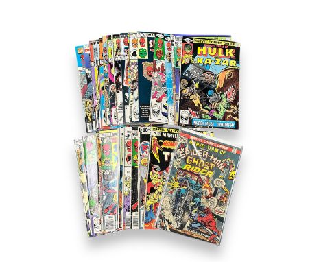 Marvel Team-Up Spider-Man 43x Different Issues. 43 different issues 15,26, 32, 41-43, 46, 52, 55, 56, 59, 60, 62, 63, 72, 75,