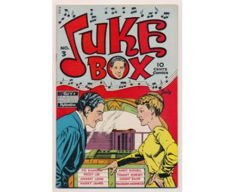 Famous Funnies Publication Jukebox No3 1948 Comic is bagged &amp; boarded in Mylar bag, VF/M.