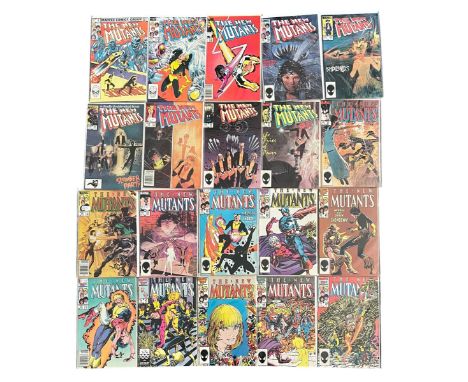 Marvel Comics The New Mutants 1983-1987 Nos 2, 15, 17, 18, 20, 21, 23, 24, 25, 27, 30, 31, 35, 40, 41, 42, 43, 45, 46, 47. Al