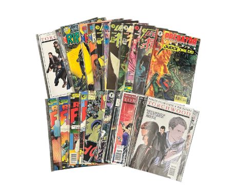 Selection Of Independent Comics to include: Dark Horse Comics Predator versus Judge Dredd 1997 No3 of 3: Eclipse Comics Laser