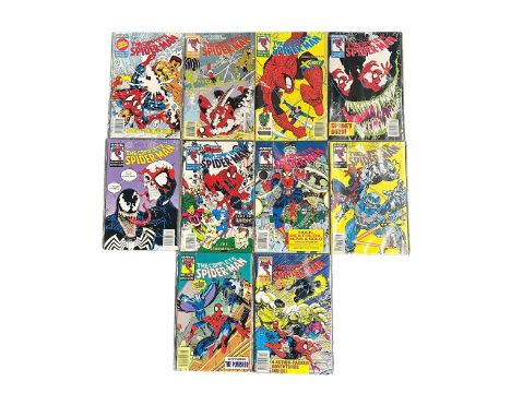 Marvel Comics The Complete Spider-Man 1991-1992 Nos 14-23. All 10 comics are bagged NM. 