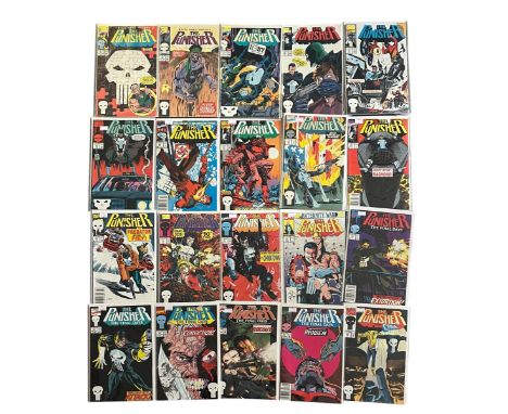 Marvel Comics (104 issues) The Punisher 1990-1991 Nos 38, 39, 41-55, 58-60. 1987-1993 Nos 7-11, 16, 18, 39, 43-47, 61-67, 78-