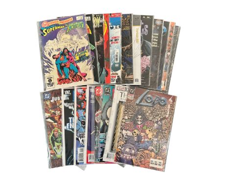 Selection Of DC Comic Titles to include: DC Comics Presents 1984/85 Nos 65, 83: Batman detective Comics 1998 No 727, 1000000: