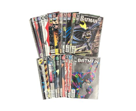 DC Comics Batman 1994-1998 Nos 0, 510-512, 514, 517, 535, 537-540, 551-560, 1000000. All 22 comics are bagged NM.