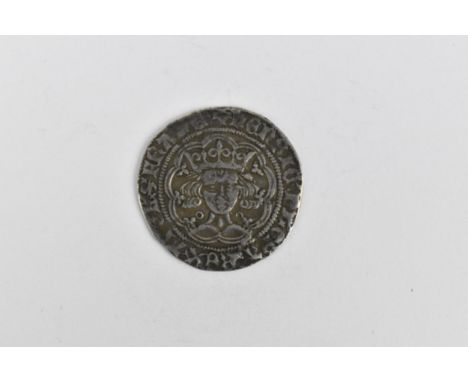 Kingdom of England - Henry VI (1422-1461), Groat, annulet issue, mm. incurred pierced cross (1422-1427), crowned portrait of 