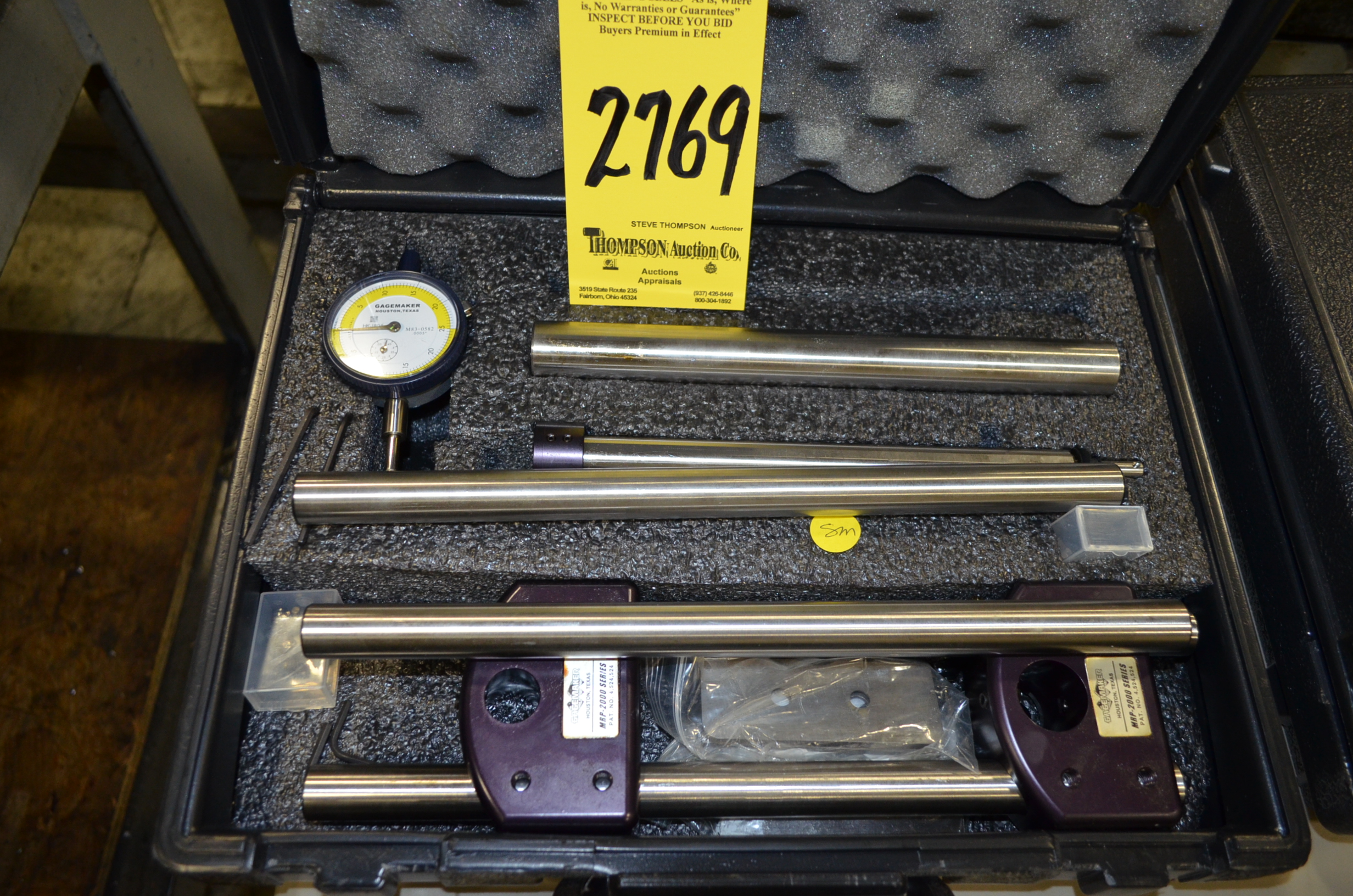 Gagemaker MRP2000 Series Dial Indicator Gage Set