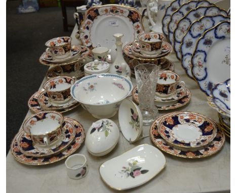 Ceramics - a Tuscan china part tea service; Wedgwood Hathaway Rose various; etc qty 