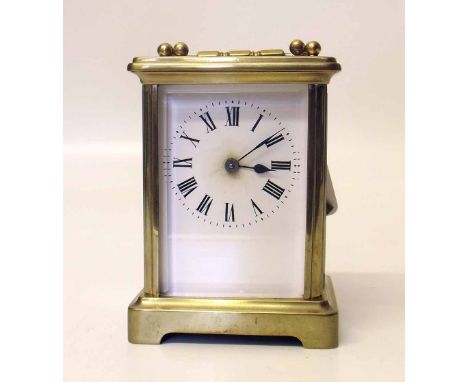 Carriage clock. Condition report: see terms and conditions.