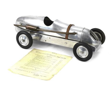 A 'Maserati' racing car model by The Experimental &amp; Model Co of Coventry, 1947-48,originally purchased in kit form, parti