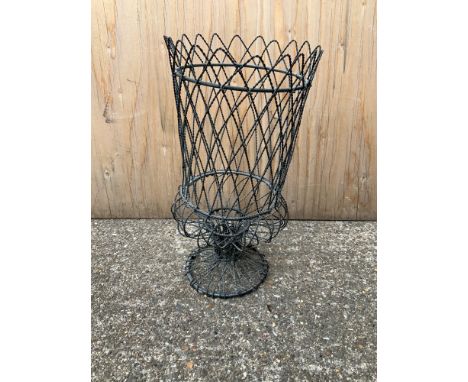 Wire Planter - 37cm High 