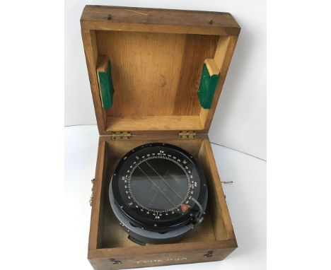 Cased WWII RAF Compass - Type P4A 