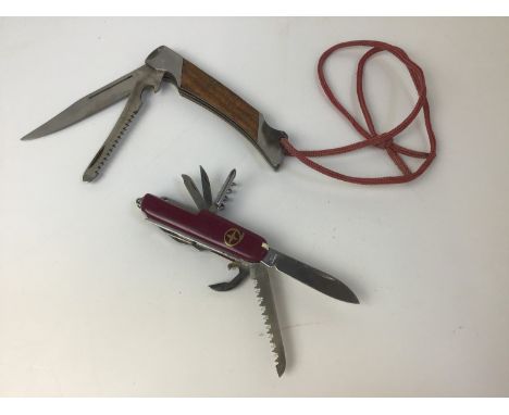 Pocket Knife and Swiss Style Army Knife 