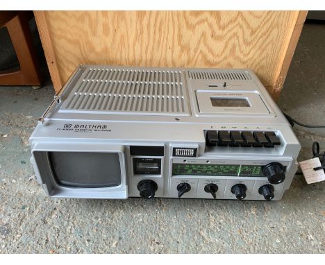 Waltham TV Radio Cassette Recorder 
