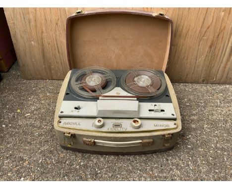 Argyll Fidelity Minor Reel to Reel Tape Recorder 