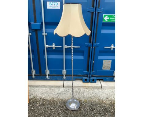Chrome Standard Lamp 