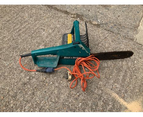 Black and Decker Chainsaw 