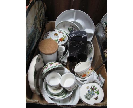 Worcester Evesham, Portmeirion, Crown Devon and Other Oven to Table Ware:- One Box 