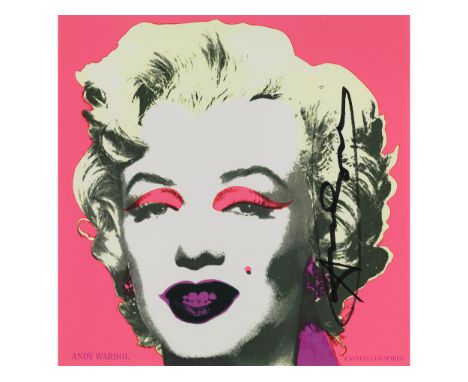 Andy Warhol, 1928 Pittsburgh – 1987 New York, nachMARILYN (CASTELLI MAILER), 1981Offsetlithografie auf leichtem Karton.30,5 x