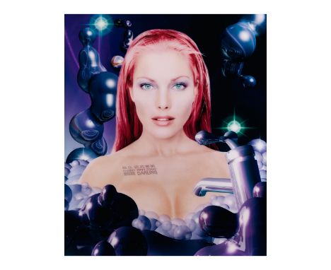 Micha Klein, geb. 1964 Harderwijk, NiederlandeMODEL NXM 2000 „DARLING“, 1996, DORNBRACHT VERSIONFotografie, C-Print. Plexigla