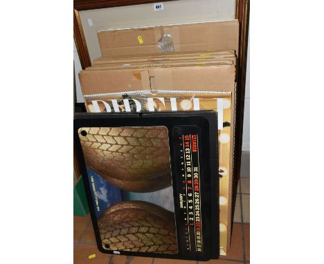 A COLLECTION OF BOXED PIRELLI CALENDARS AND A FRAMED PRINT, to include calendars from 1984-1997 (Qty) (Condition Report: boxe