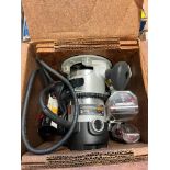 Porter-Cable 3/4 HP Electric Router & Bosch 5" Variable Speed Orbit Sander