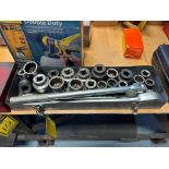 3/4" Socket Set w/ Ratchet Drive & Handle
