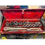 Allen 3/4" Socket Set w/ Ratchet Drive & Handle
