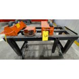 2023 GULLCO KR-200-L-B AUTOMATIC PIPE TURNING ROLLS W/ POWERED & IDLER ROLLS, S/N 26753, MOUNTED
