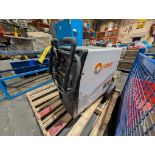 HOBART IRONMAN 240 MIG WELDER, SKU 500574, S/N ND040475N W/ CABLES AND REGULATOR (DAMAGE TO 1