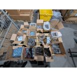 PALLET OF ASST. HARDWARE, SCREWS, NUTS, BOLTS, ANCHORS, ETC.