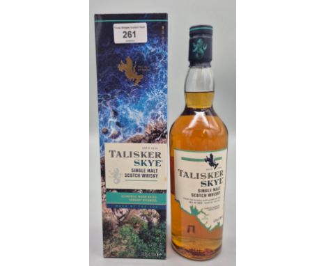 Talisker Skye Single Malt Scotch whisky 700ml bottle with original box 