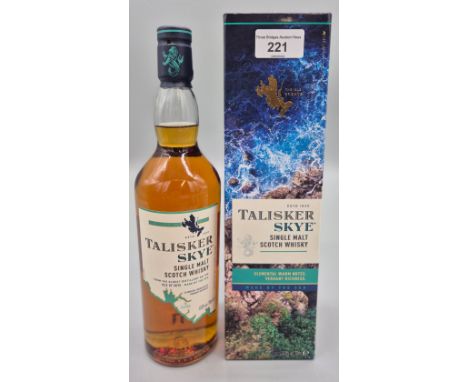 Talisker Skye Single Malt Scotch whisky 700ml bottle with original box 