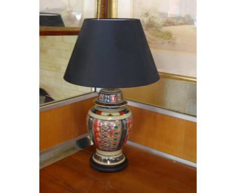 Electric urn shaped lamp 64cm high