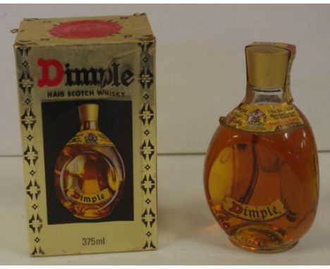 One bottle: Dimple Haig scotch whiskey 375ml