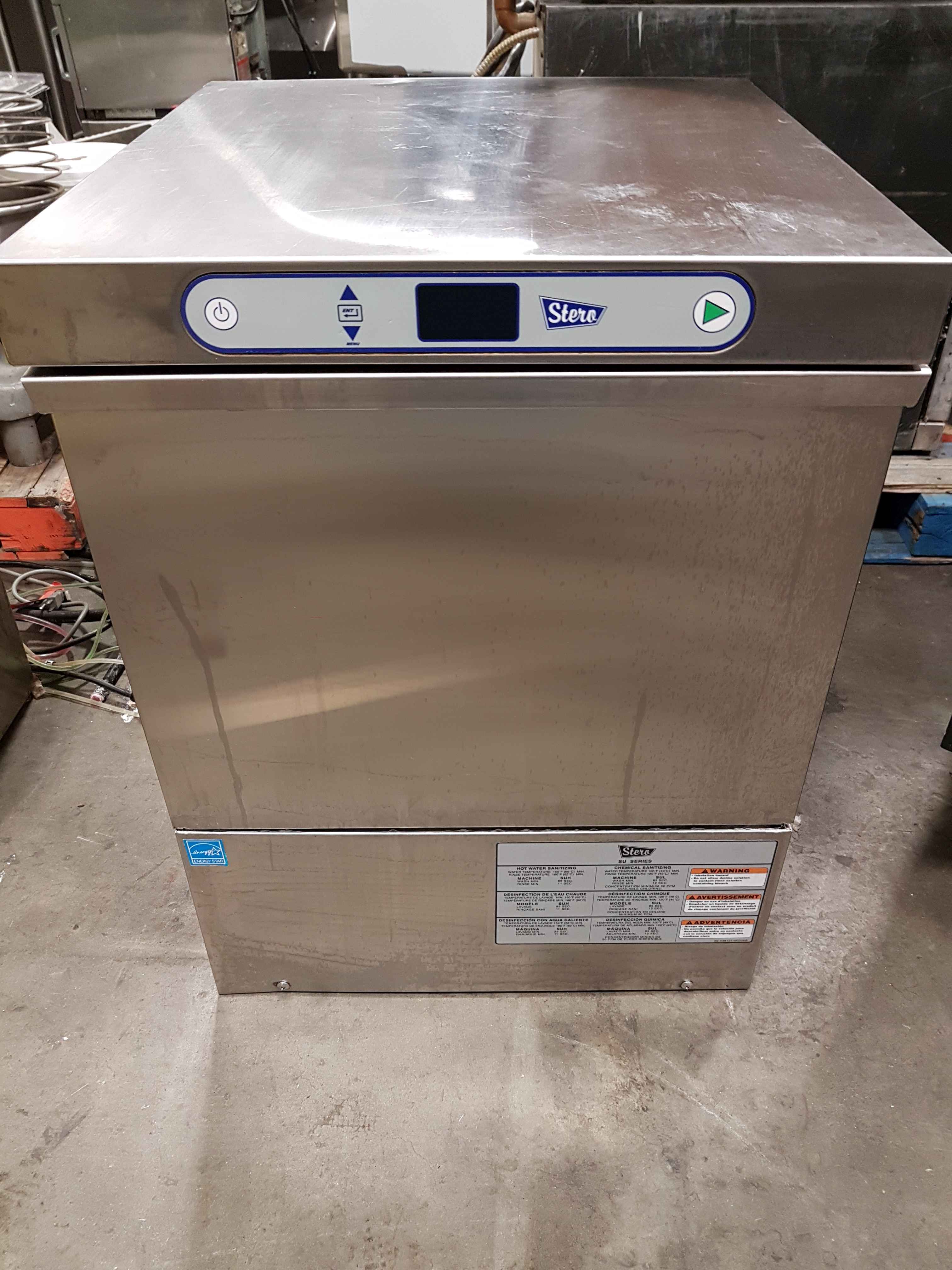 Stero Under Counter Dishwasher Model SUH High Temp, Notes ,Location
