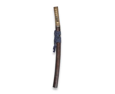 A KOSHIRA-E (MOUNTING) FOR A WAKIZASHI (COMPANION SWORD)Edo period (1615-1868), mid-19th centuryThe saya (scabbard) of wood c