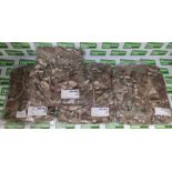 4x British Army MTP windproof smocks - 1x 160/88, 1x 180/96, 1x 190/120, 1x 180/96