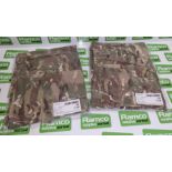2x British Army MTP combat trousers insect repellent treated - 85/92/108