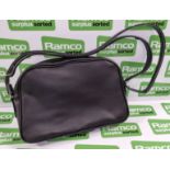 Sandringham leather Goods Ltd womens black shoulder bag