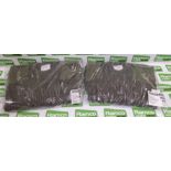 6x British Army mens wool jerseys - heavy round neck - Olive - 118cm